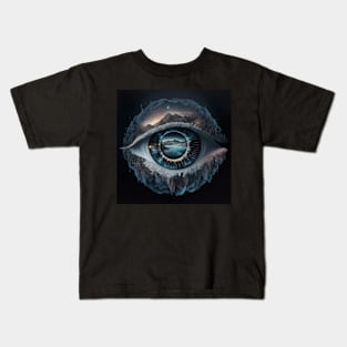 Gods Eye Sees All Kids T-Shirt